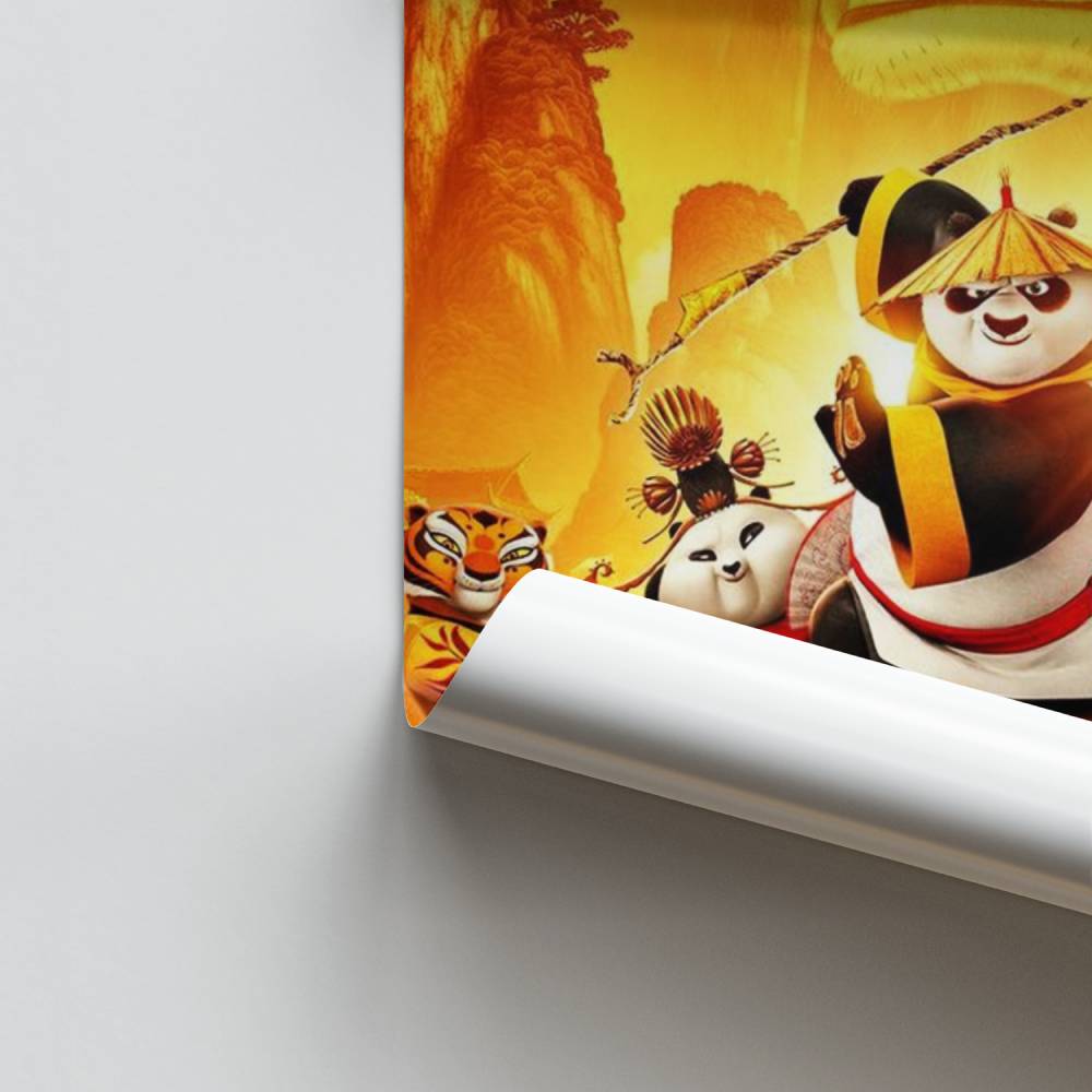 Poster Kung Fu-krijgers