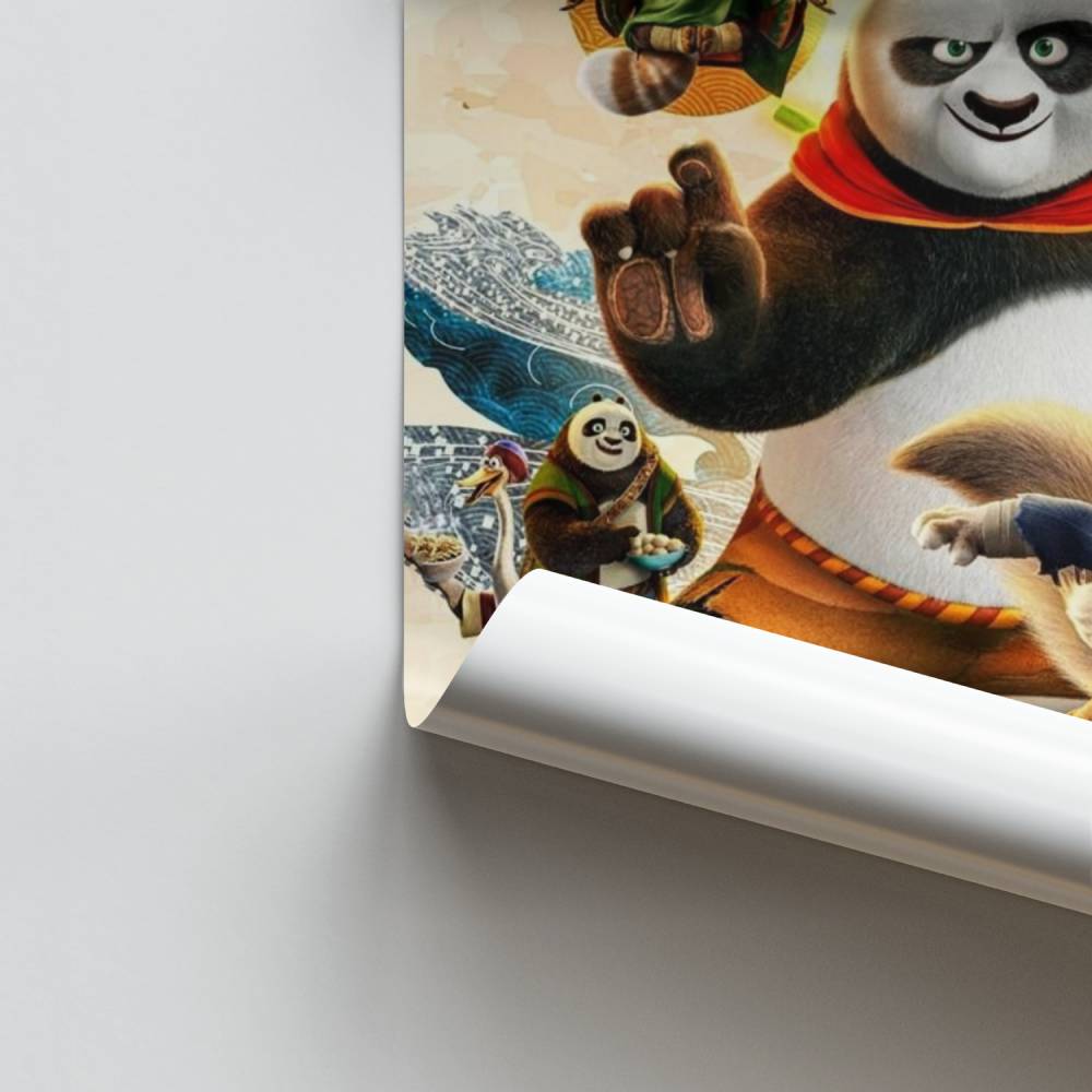 Master Panda-avontuurposter