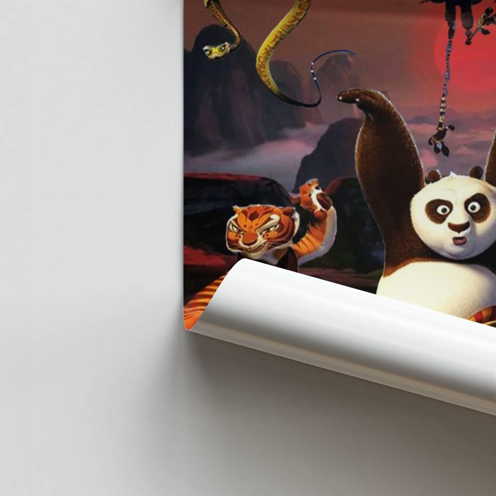 Kung Fu meester-poster