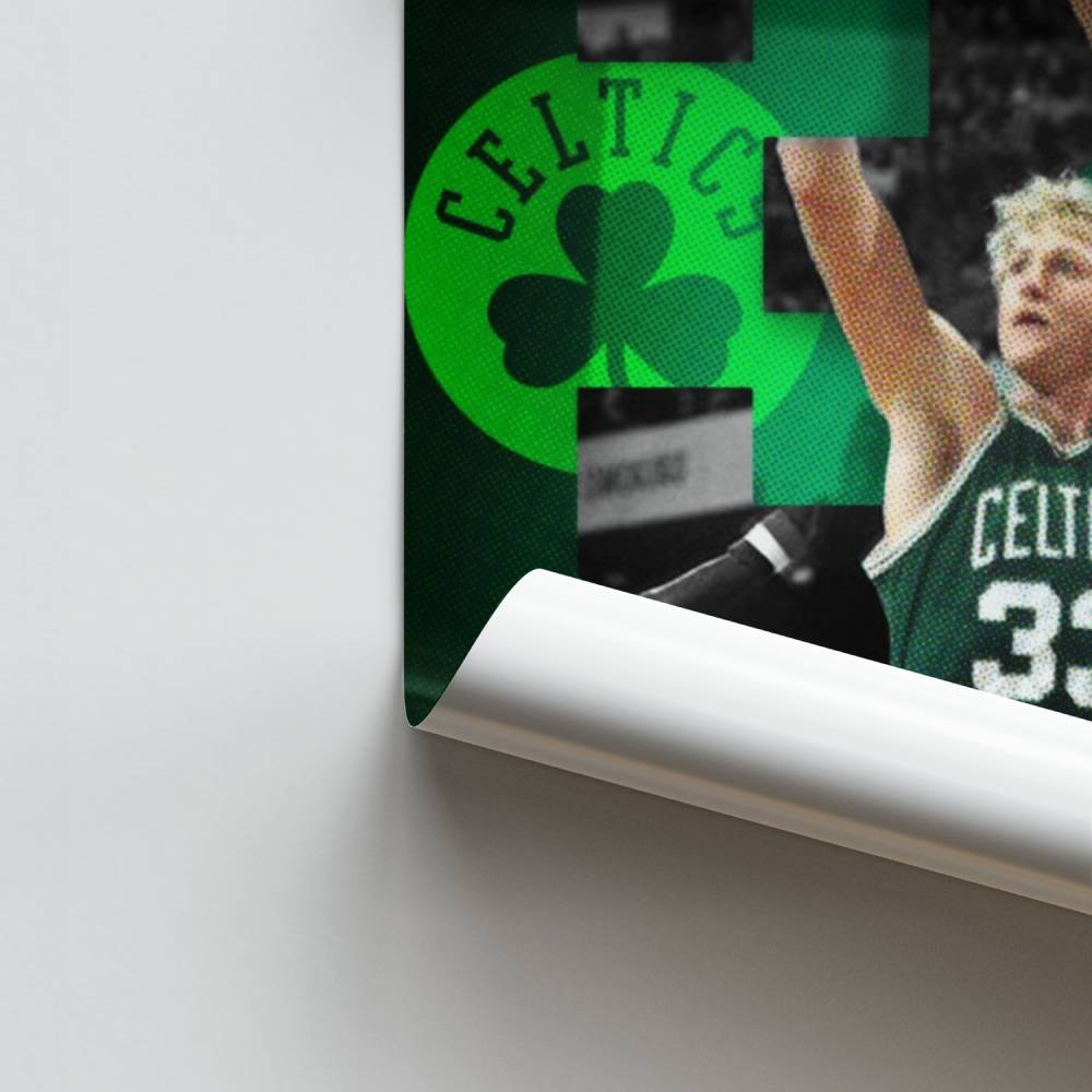 Poster Legende van de Celtics