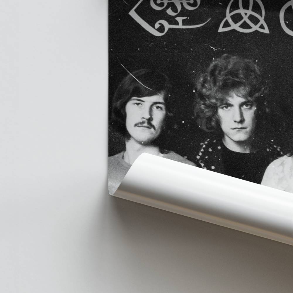Vintage Led Zeppelin-poster