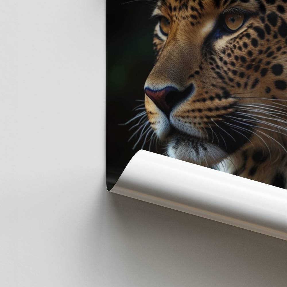 Luipaard elegantie poster