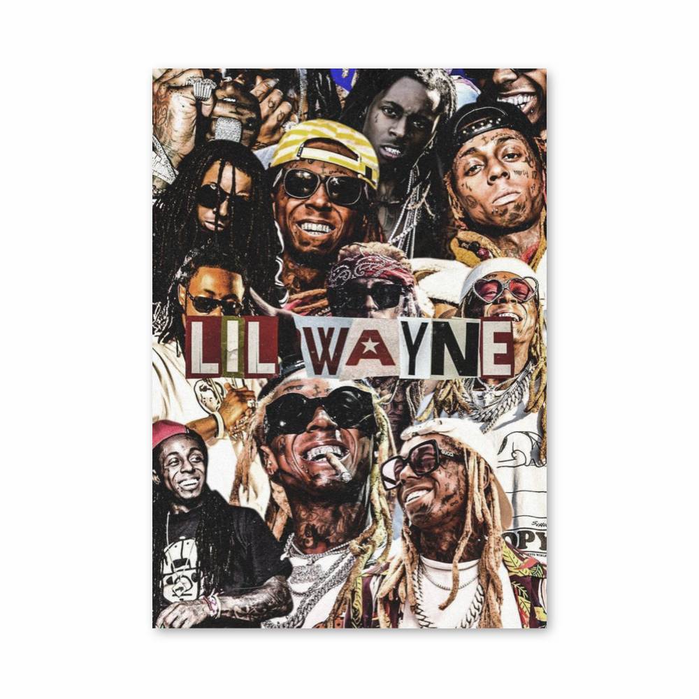 Poster Wayne Collage