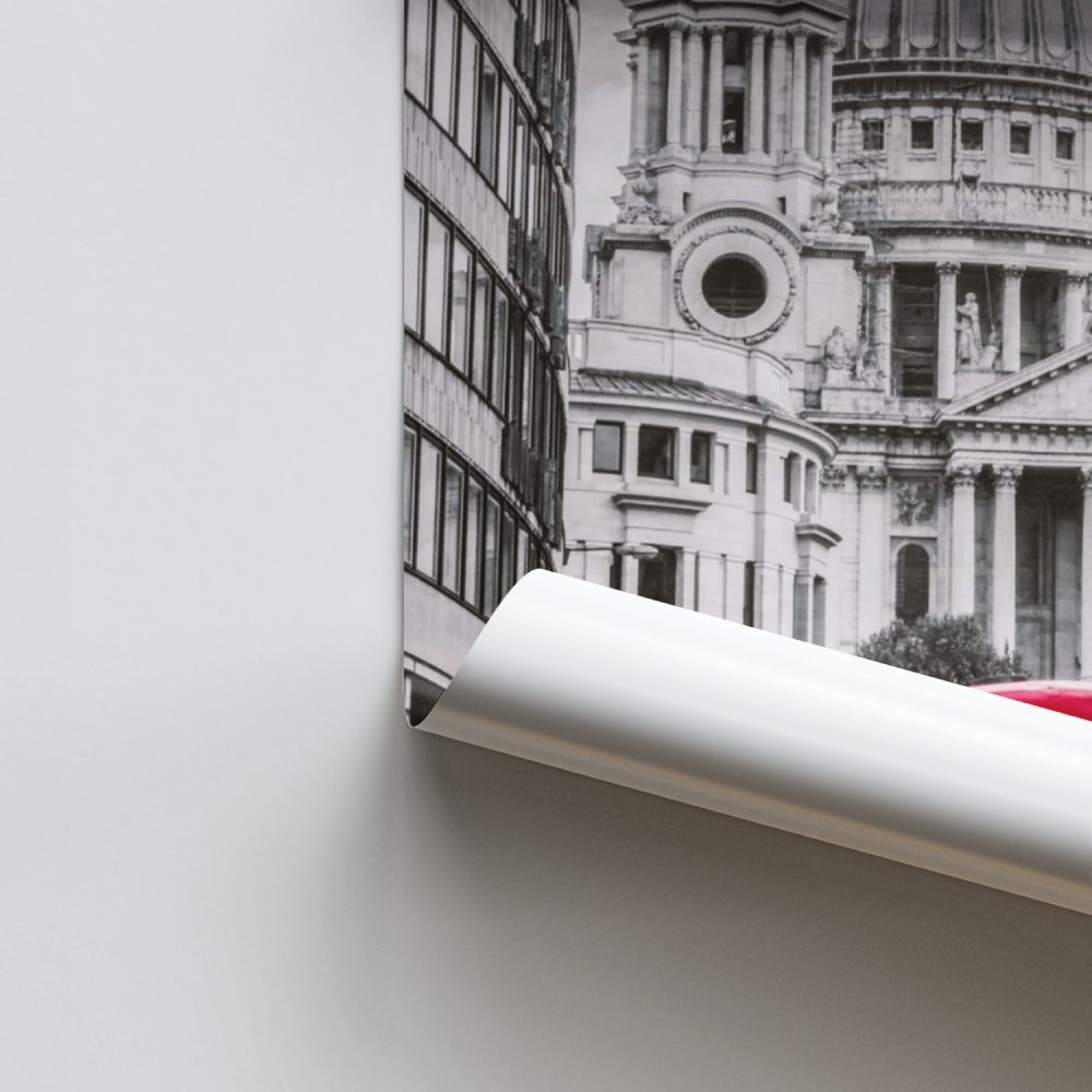 Affiche Londen Rode Bus