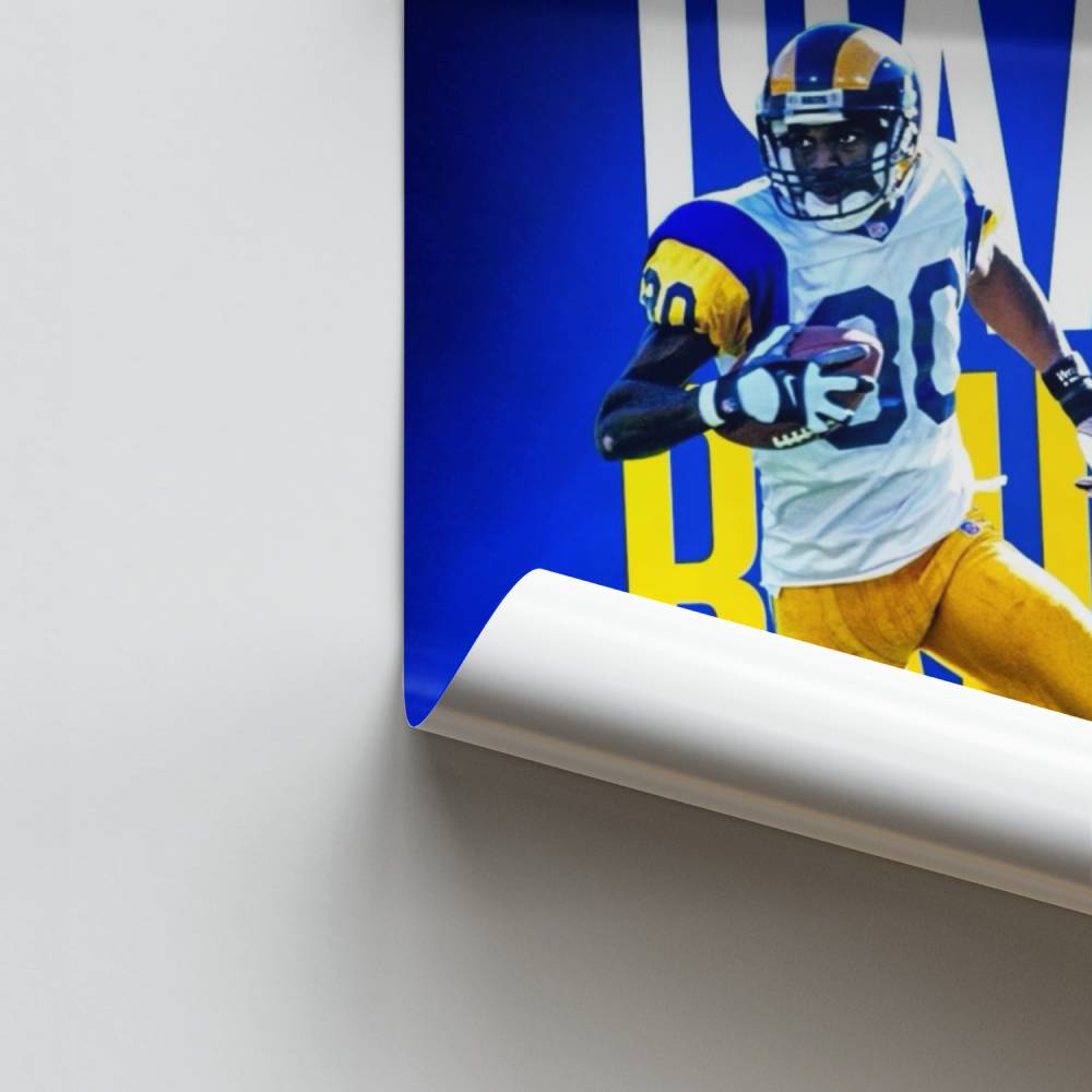 Poster Isaac Bruce Rams