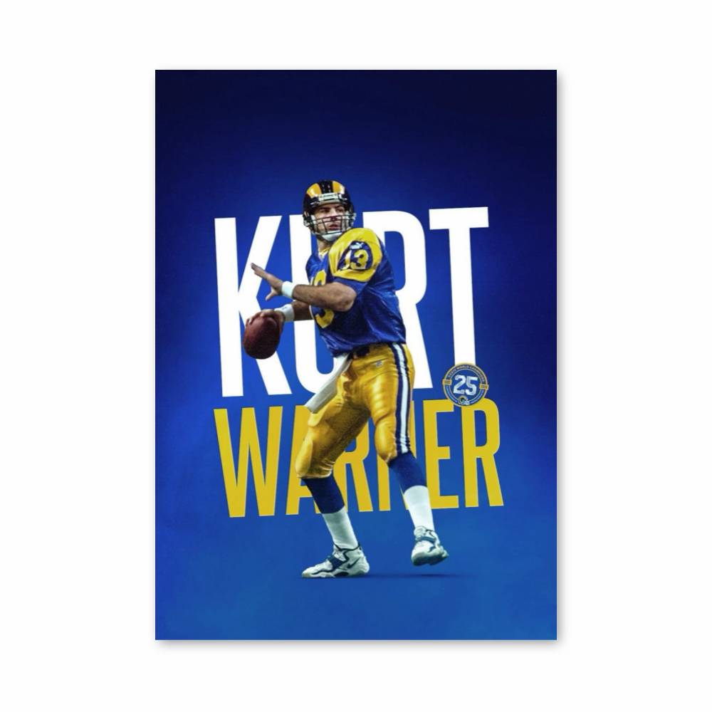 Poster Kurt Warner Rams