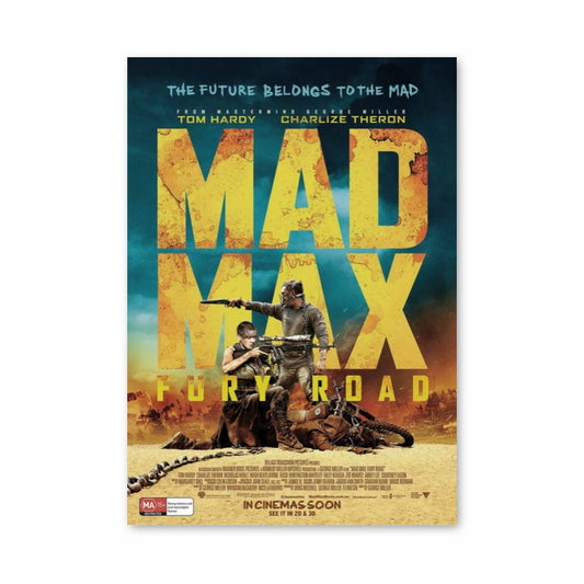 Poster Fury Road Vintage