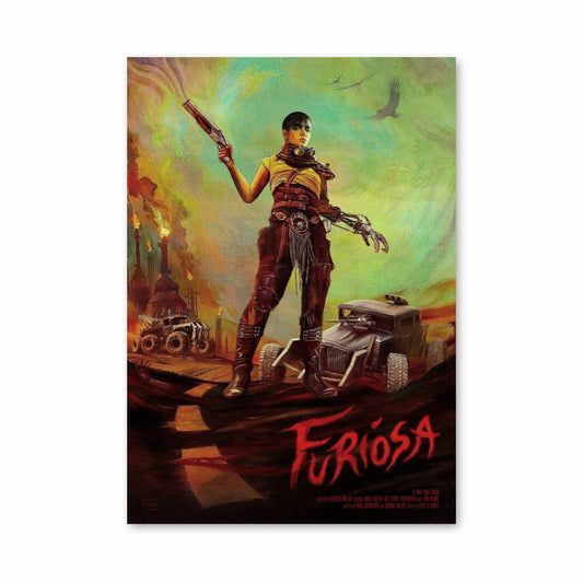 Poster Furiosa en Flamme