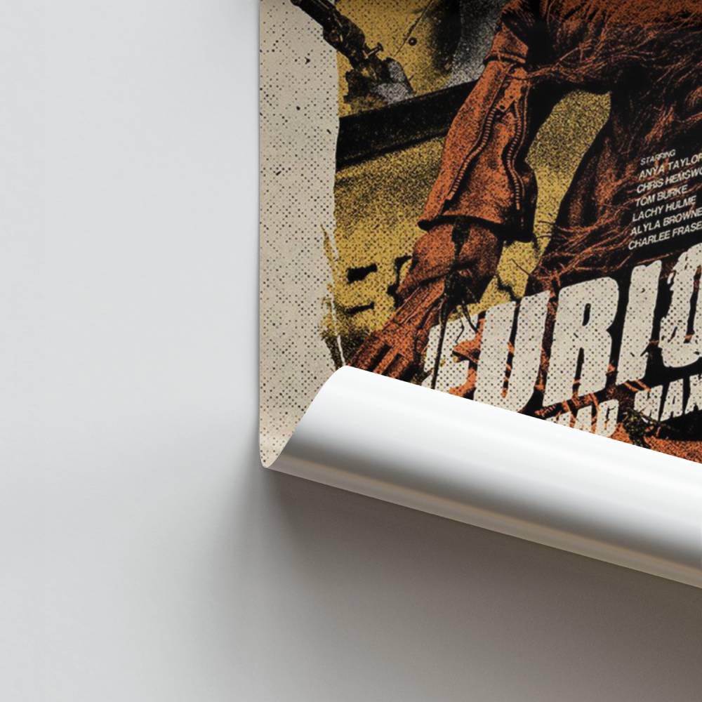 Woestijn strijder poster