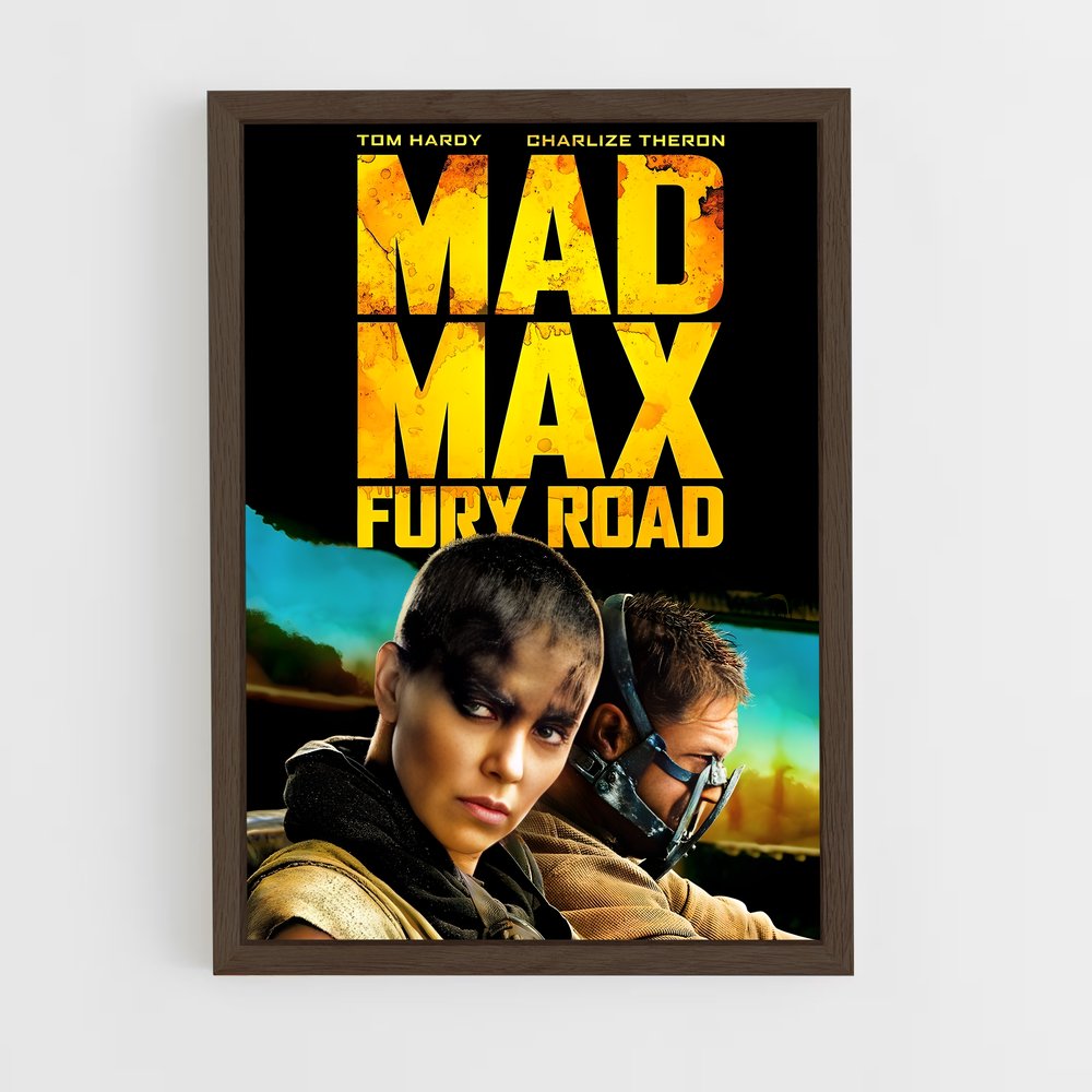mad-max-8 cadre Bois foncé