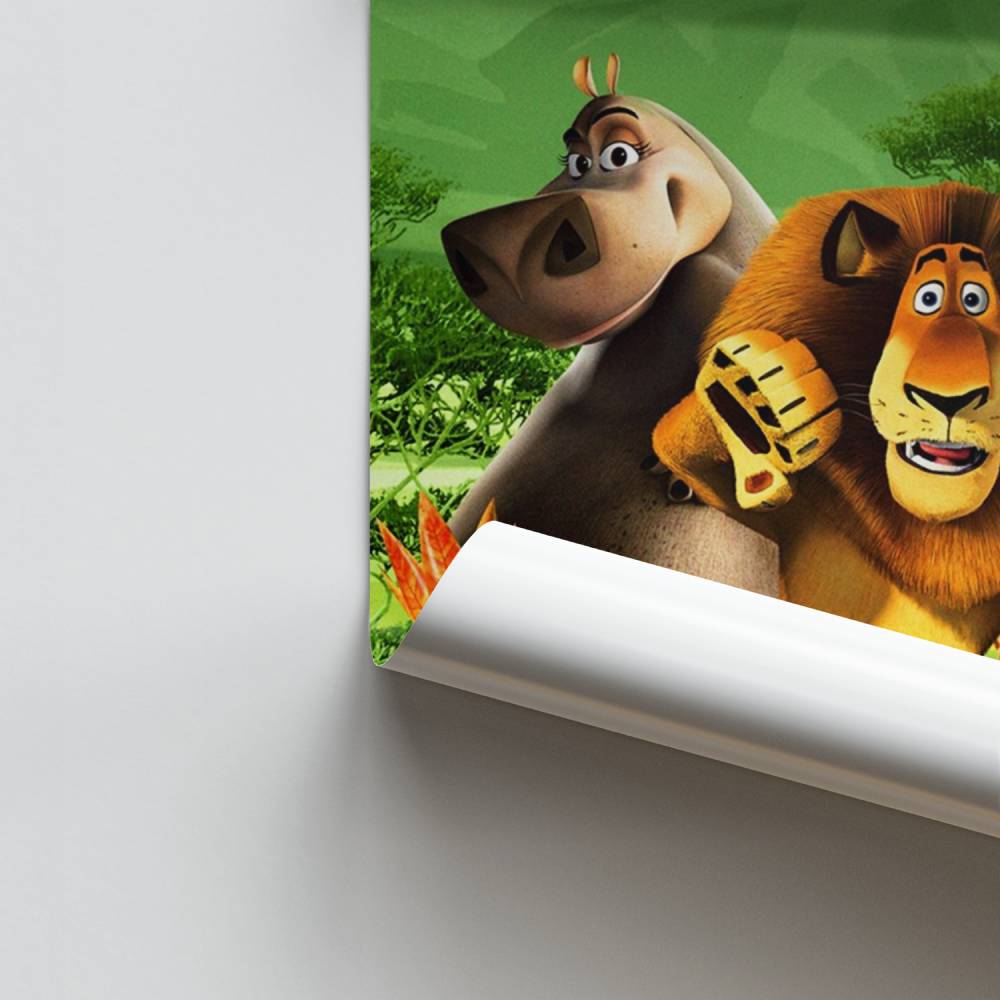 Madagaskar savanne poster