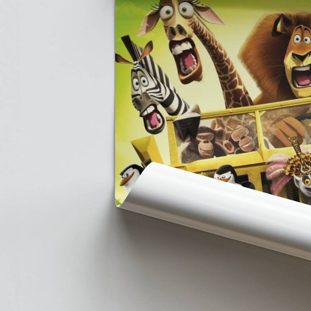 Affiche Madagaskar Jeep