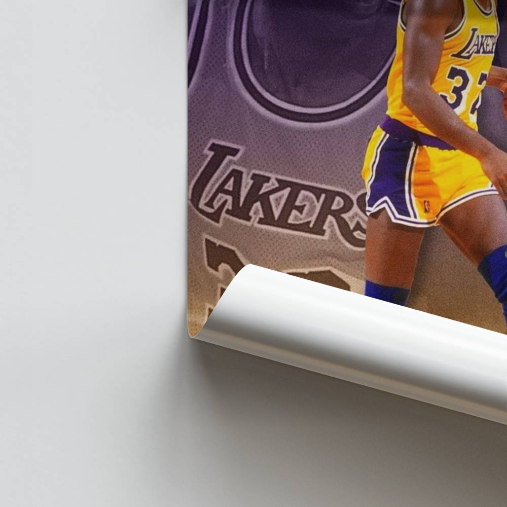 Basketbal legende poster