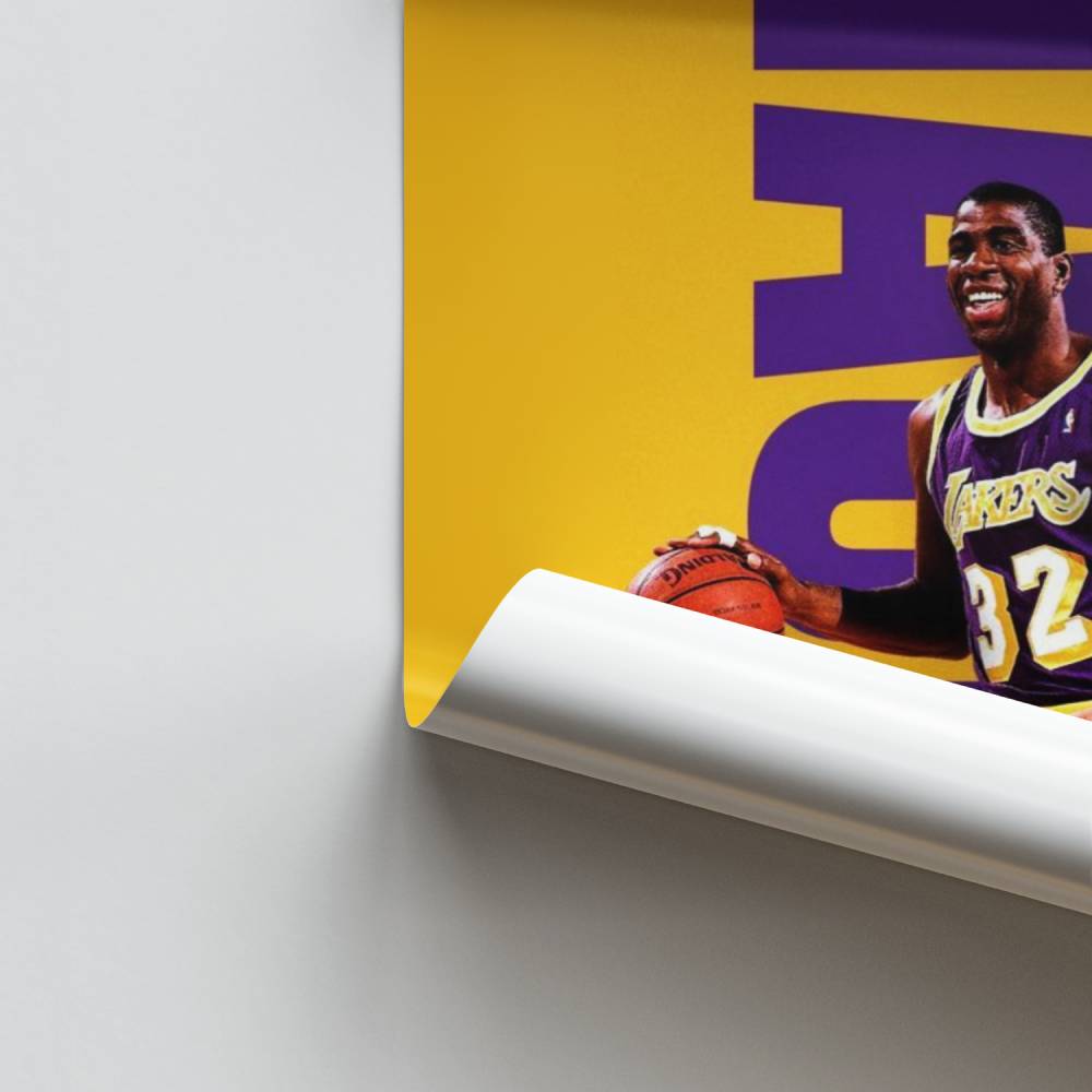 Magische basketbalposter