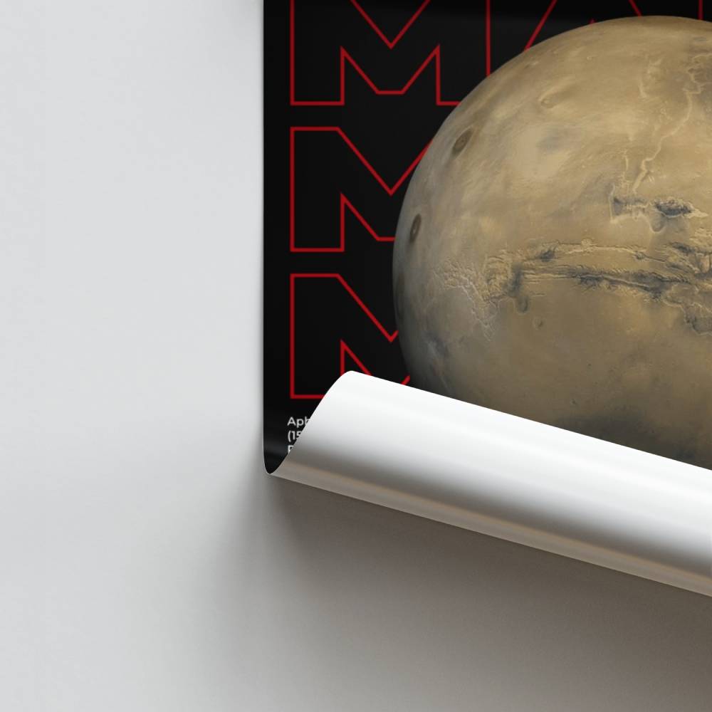 Cydonia Mensae-poster