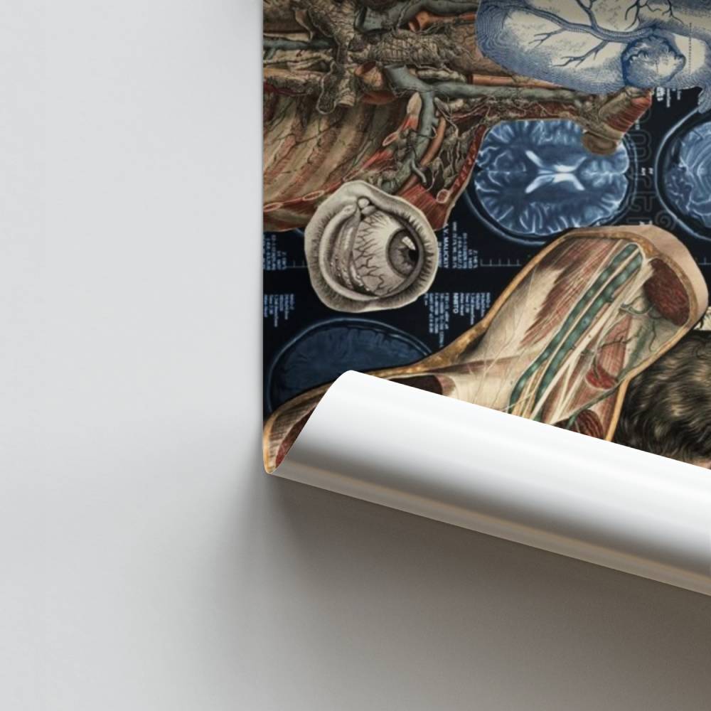 Poster Anatomie Illustrée