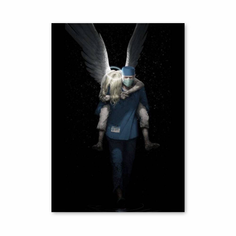 Poster Ange Gardien Médical