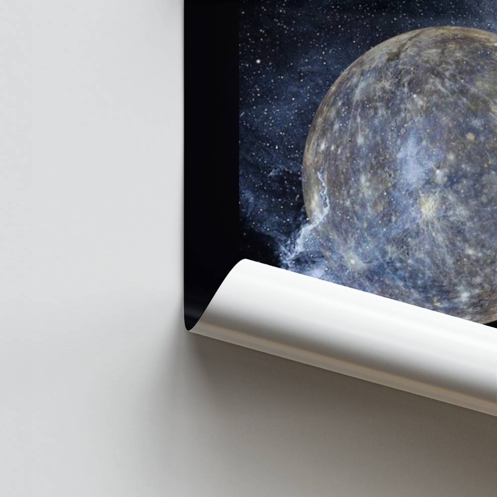 Poster Mercury Cosmique