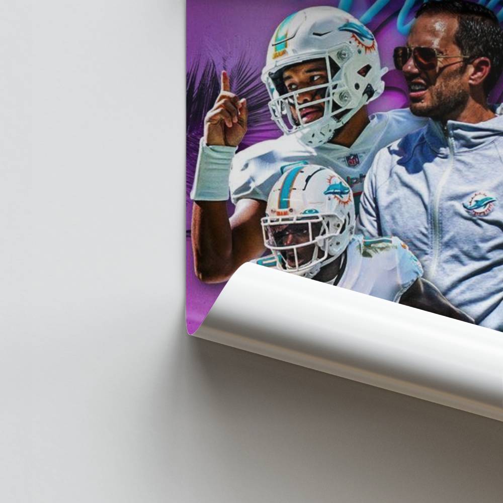 Poster Miami Dolphins Spirit