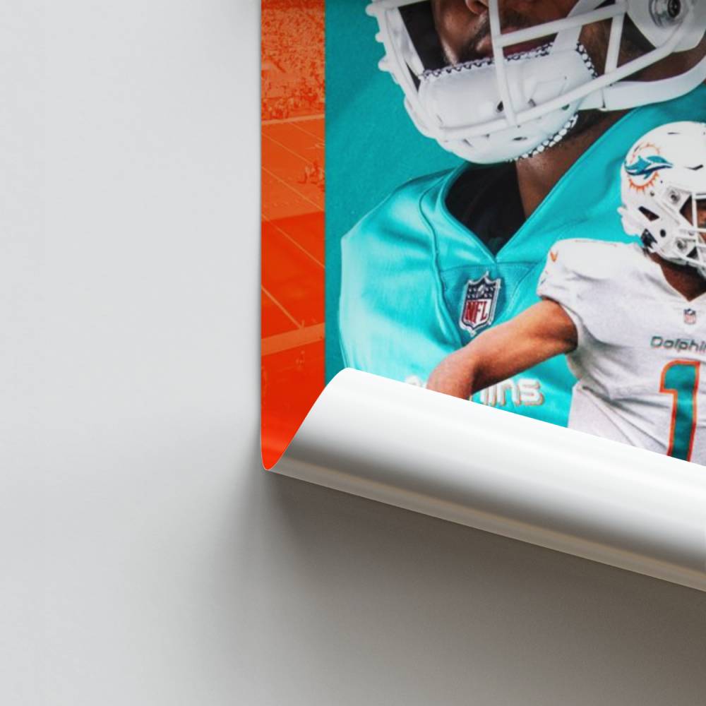 Affiche Miami Dolphins Quarterback