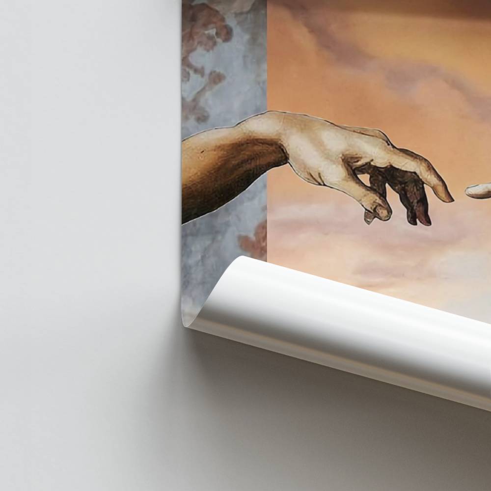 Etherische creatie-poster