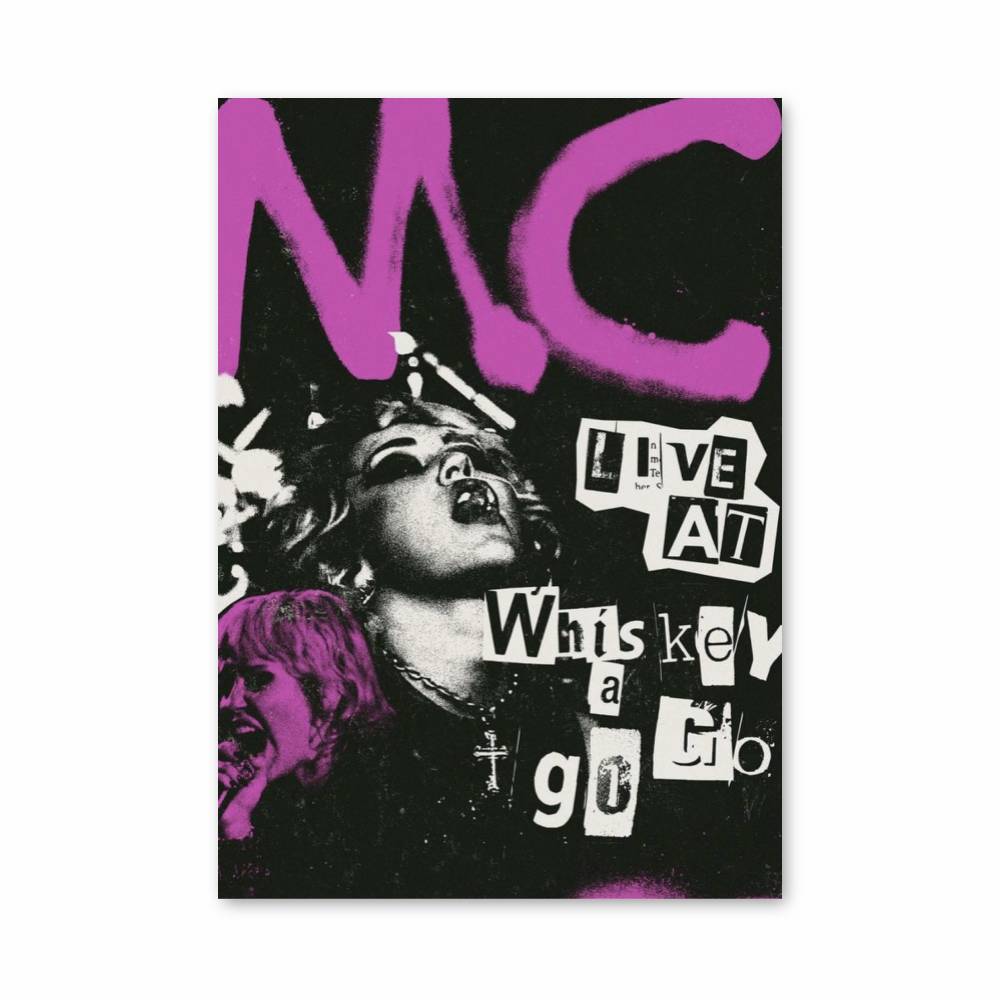 Poster Live Music Vibes