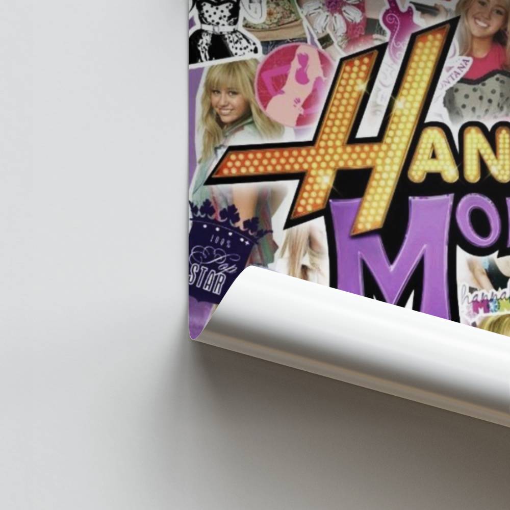 PosterHannah Montana Retro