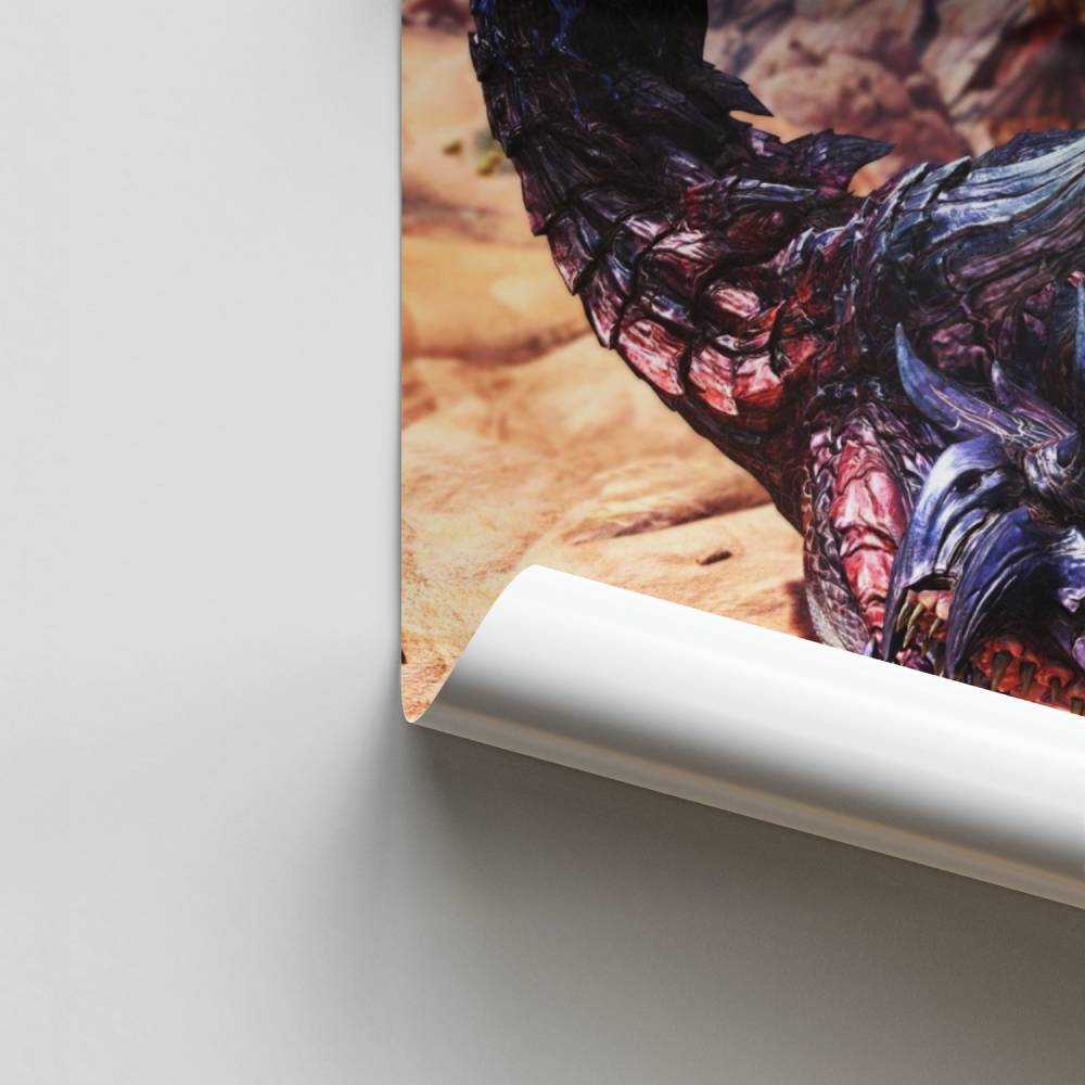 Schorpioen Monster Hunter-poster