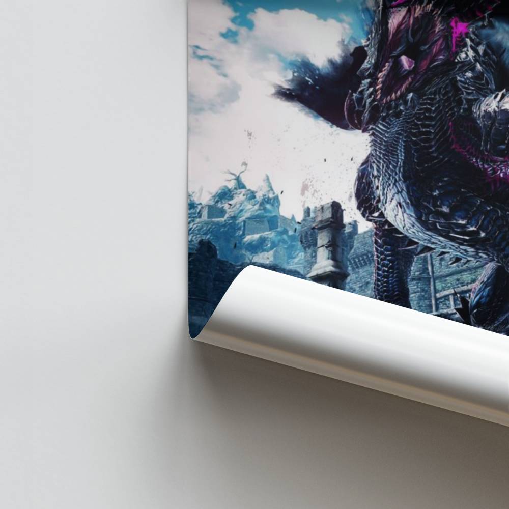 Epische drakenposter
