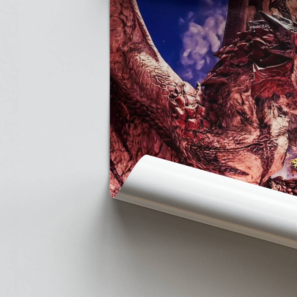Scharlaken Draak-poster