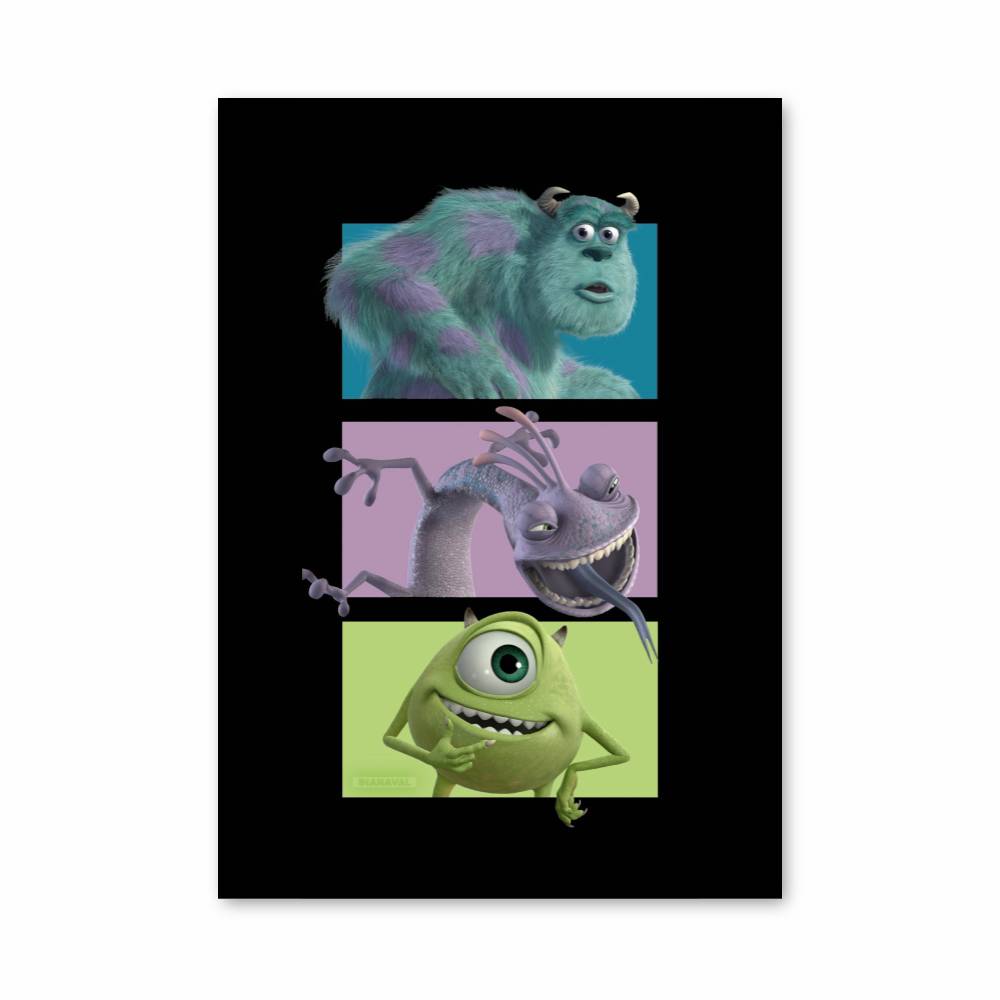Poster Les Amis Monstres