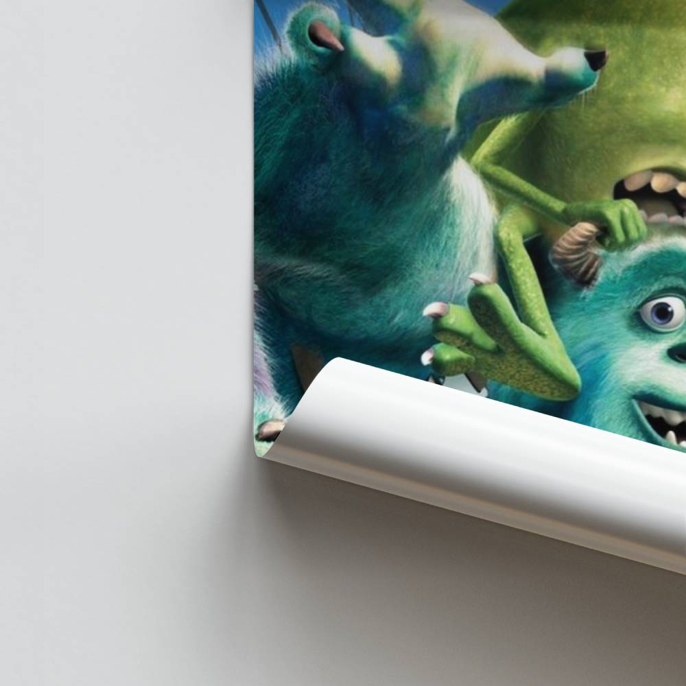 Poster Springende monsters