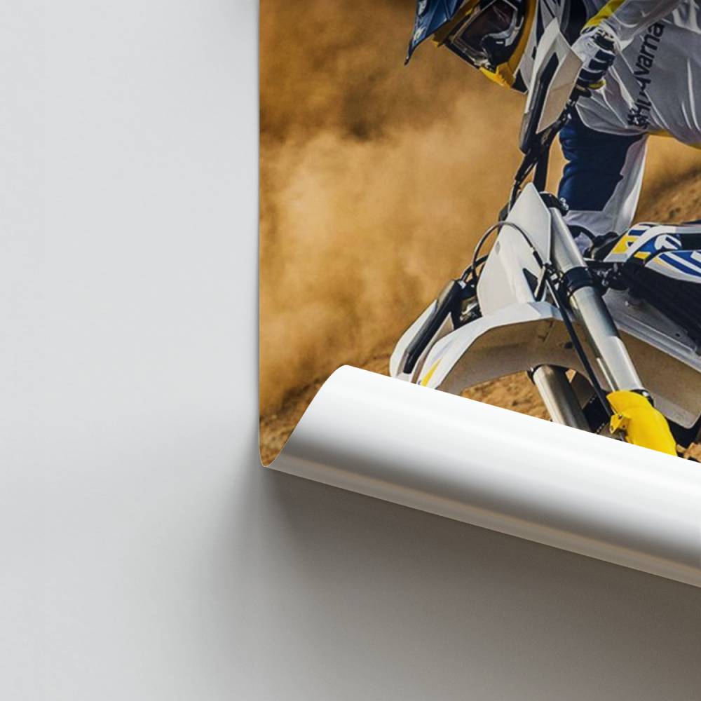 Poster Adrénaline Motocross