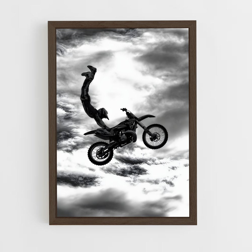 moto-cross-8 cadre Bois foncé