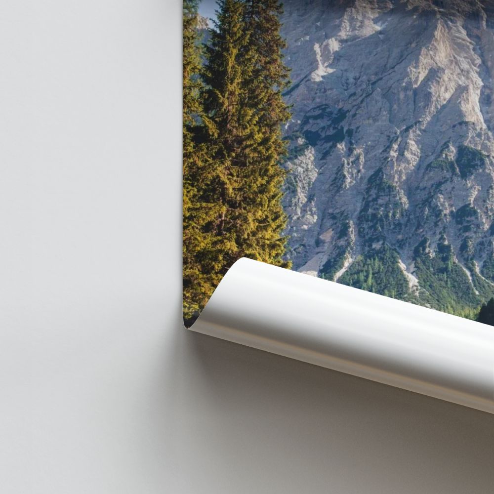 Poster Montagne Rivière