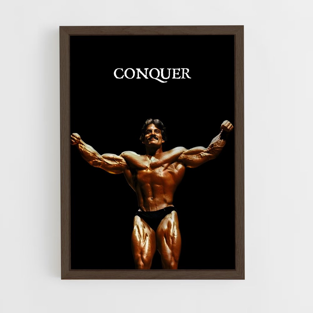 mr-olympia-3 cadre Bois foncé
