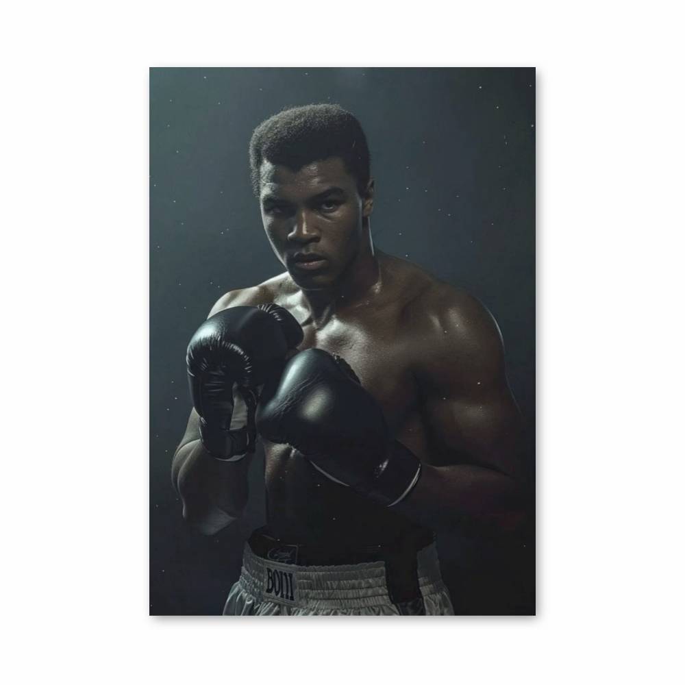 Poster Mohamed Ali Gants
