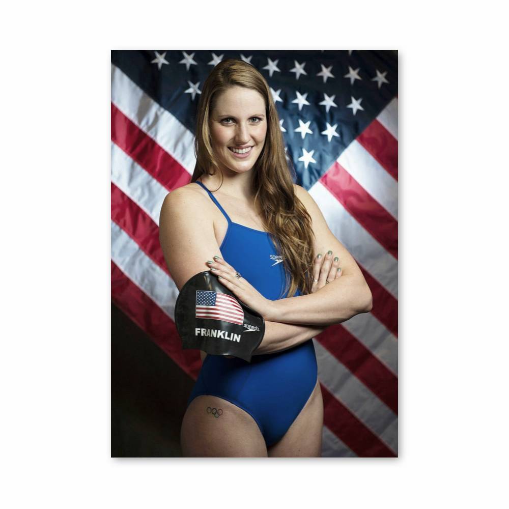 Poster Élan Aquatique Américain