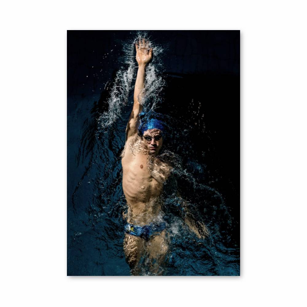Poster Plongeon Lumineux