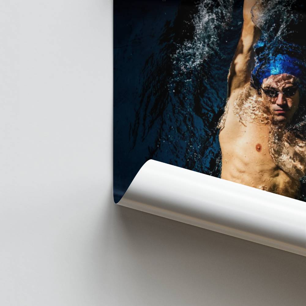 Lichtgevende duikposter