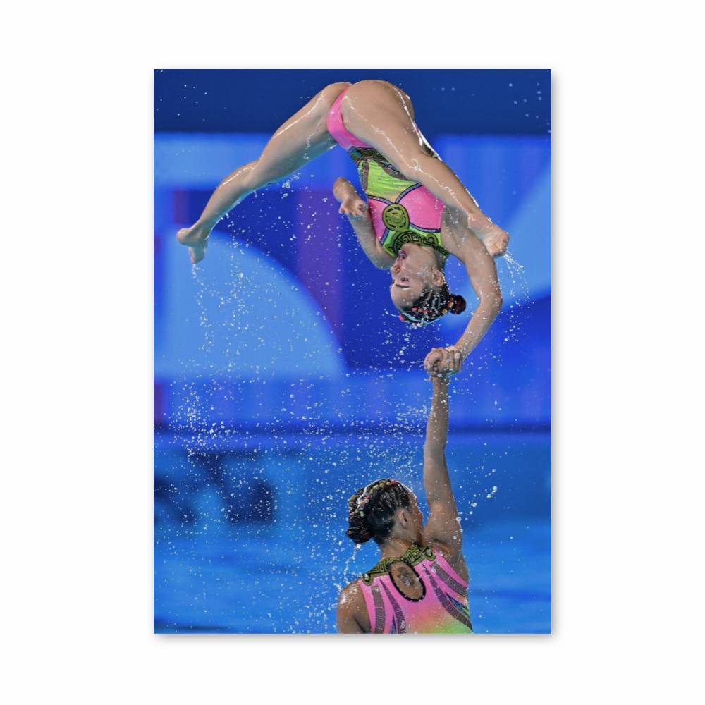 Poster Éclat Aquatique