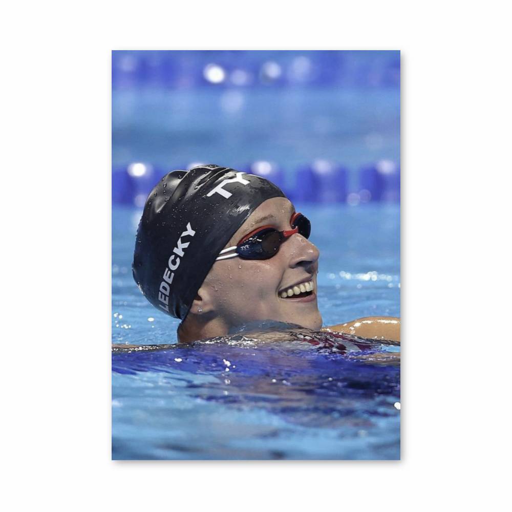 Poster Éclat de Natation