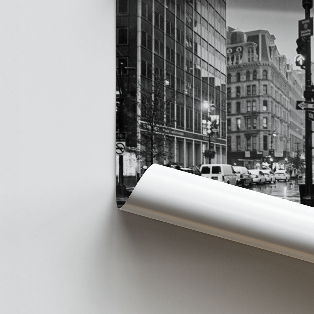 Poster New York zwart-wit