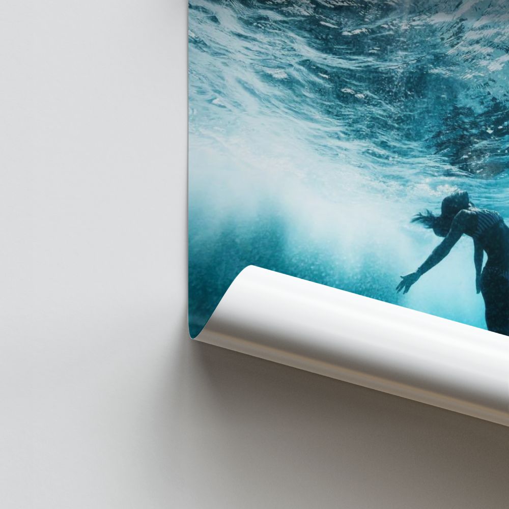 Poster Oceaanvrouw