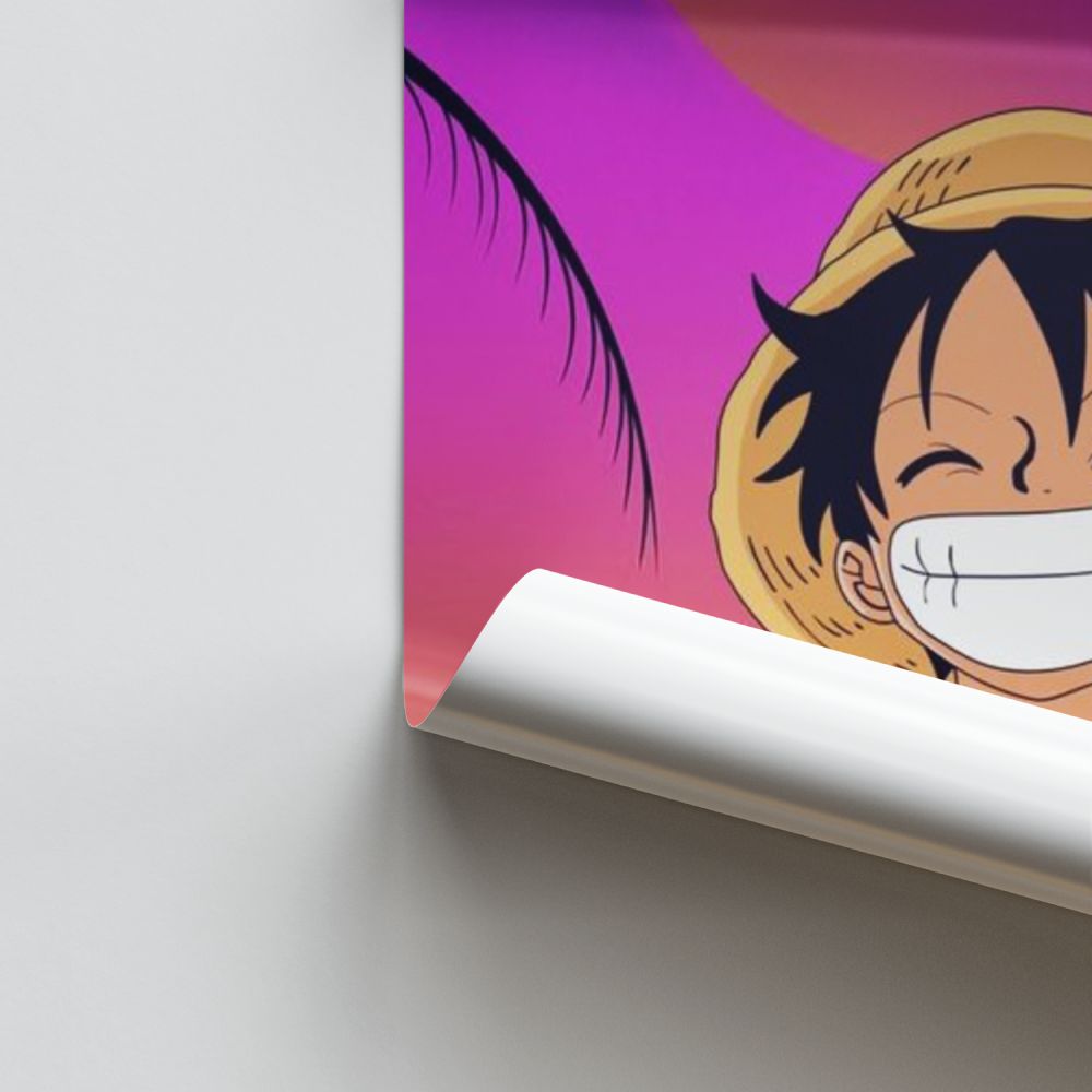Poster Luffy Esthetisch