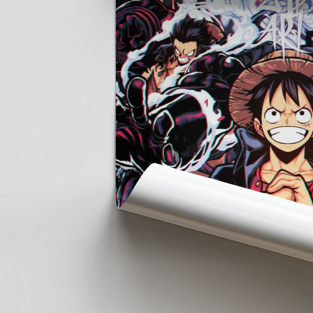 Poster Luffy-uitrusting 5