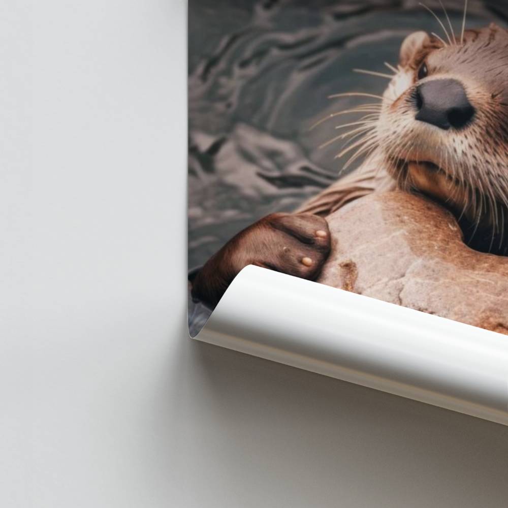 Knuffelotter-poster