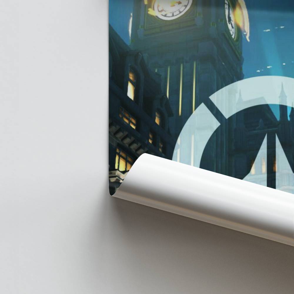 Londen Overwatch-poster