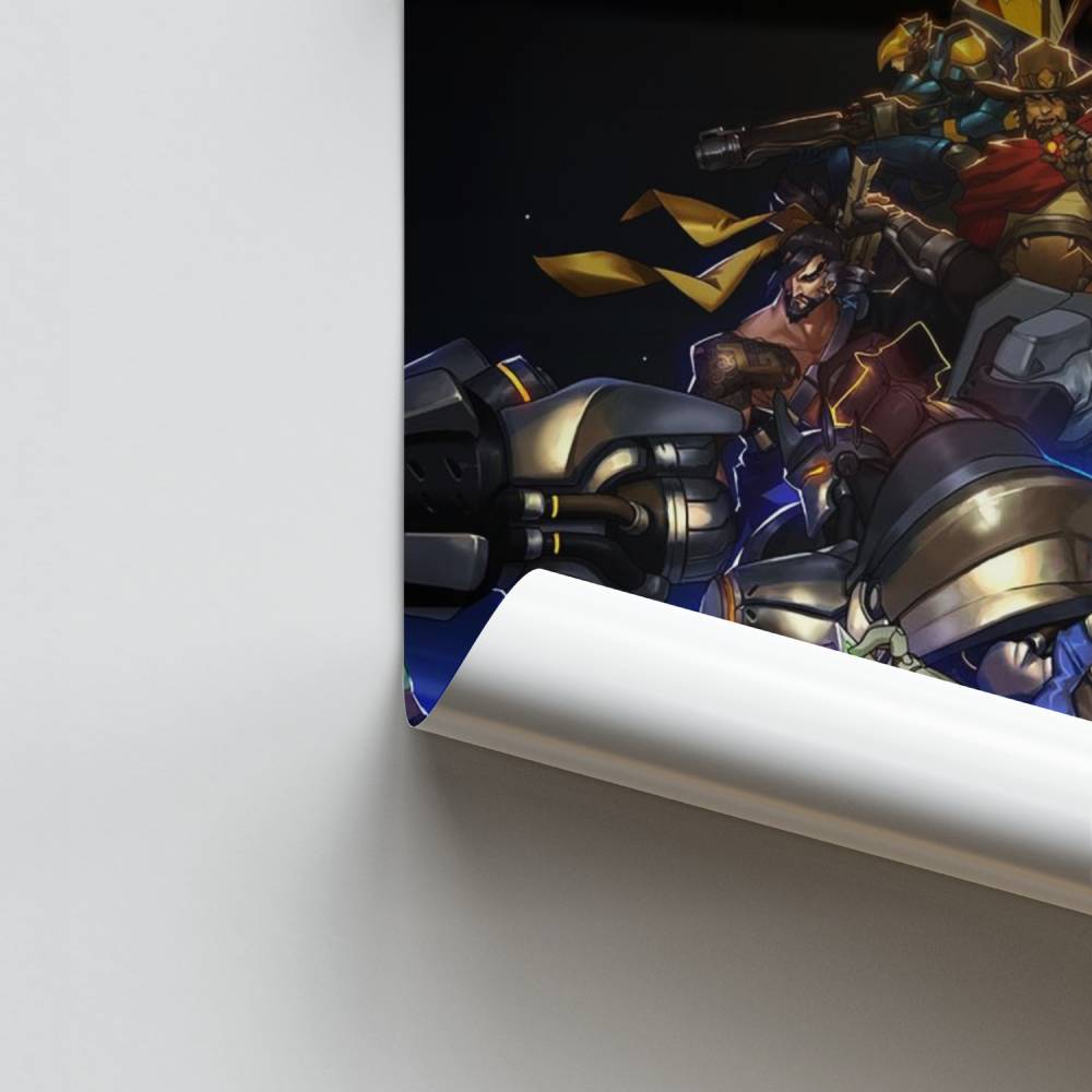 Poster Helden van Overwatch