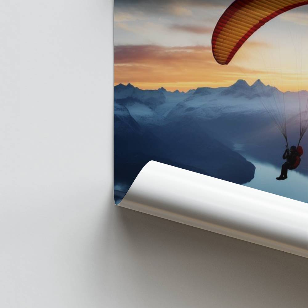 Luchtfoto ontsnappingsposter